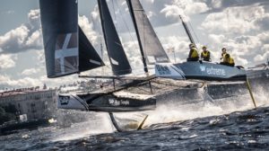 SAP Extreme Sailing Team lead in St Petersburg