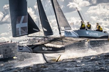 SAP Extreme Sailing Team lead in St Petersburg