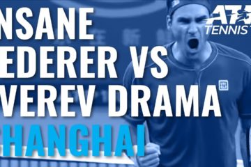 Unbelievable Drama in Federer vs Zverev Second Set! | Shanghai 2019 Quarter-Final