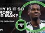Why isn’t it ok for Alexander Isak to train away from Newcastle?