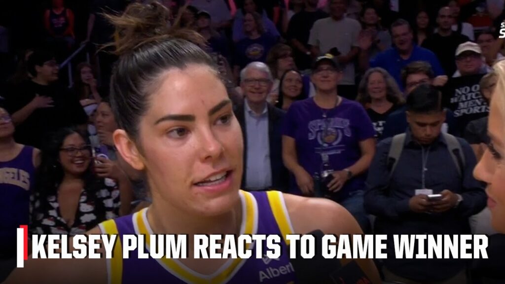 Kelsey Plum reacts to her game-winner vs. the Sparks: ‘A win is a win’