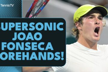 10 Minutes Of SUPERSONIC Joao Fonseca Forehands 💥
