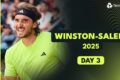 Tsitsipas Makes Debut; Sonego, Darderi, Griekspoor in Action | Winston-Salem Day 3 Highlights