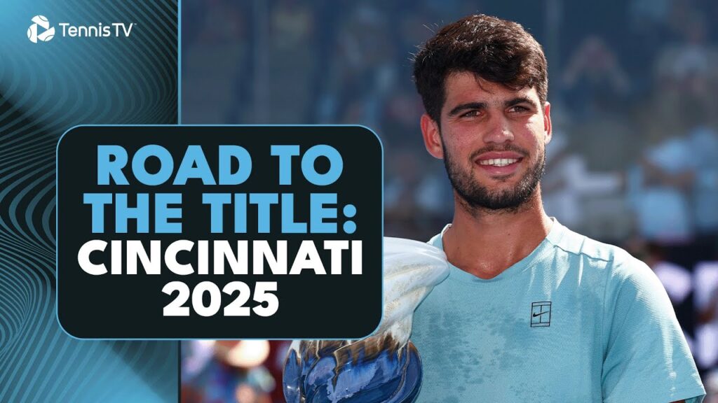 Carlos Alcaraz Best Shots From Cincinnati 2025 🔥