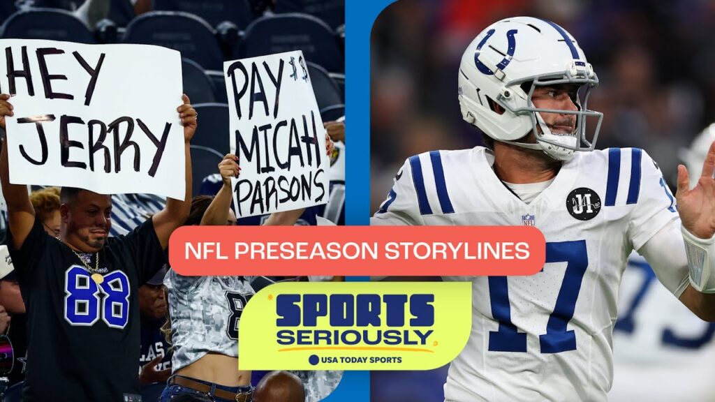 NFL Preseason Storylines | Micah vs. Jerry + Colts name Daniel Jones QB1