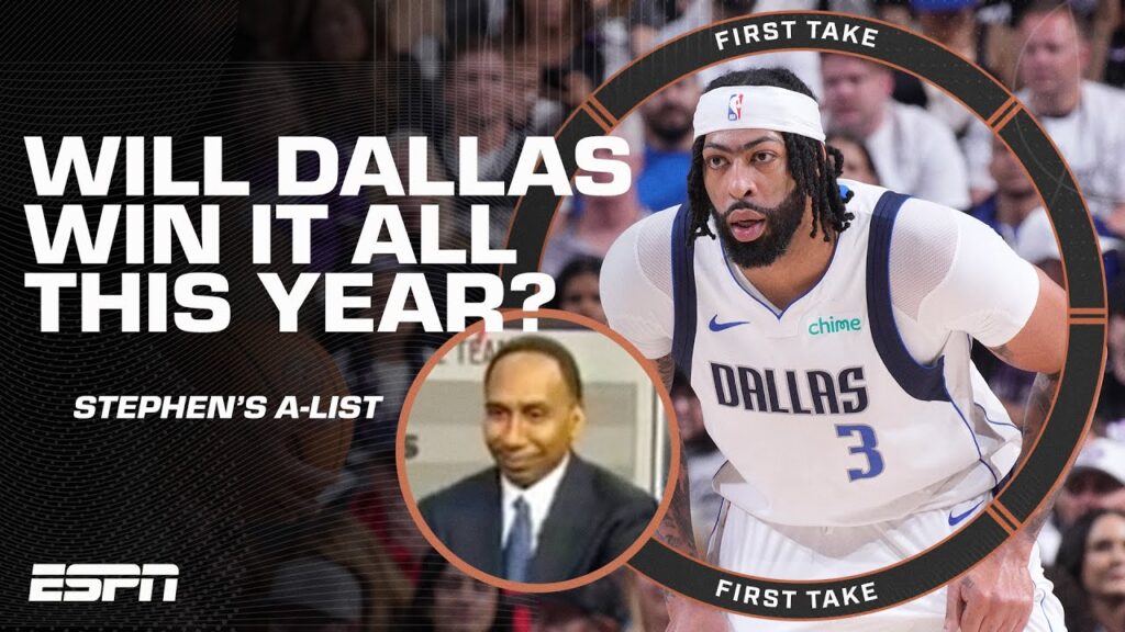 ‘The Dallas Mavericks will win the NBA Championship’ – Stephen A. Smith 👀 I First Take
