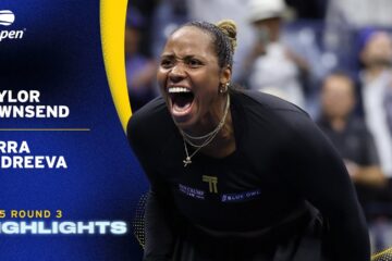 Taylor Townsend vs. Mirra Andreeva Highlights | 2025 US Open Round 3