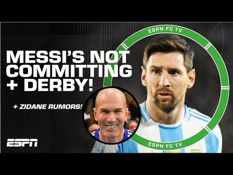 Lionel Messi IS NOT committing to the World Cup + Zidane to Man United?! π | ESPN FC Lionel Messi IS NOT committing to the World Cup + Zidane to Man United?! π | ESPN FC