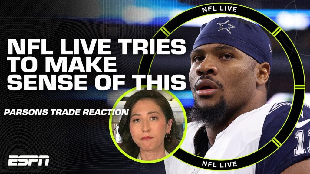 ‘It’s NOT a good case!’ – Mina Kimes CAN NOT comprehend Cowboys trading Micah Parsons | NFL Live