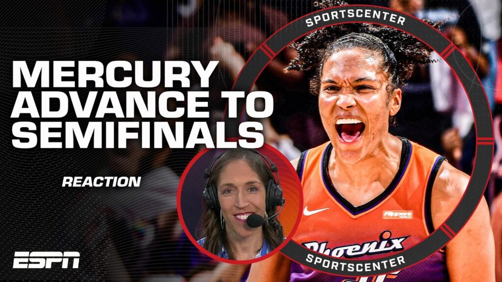 FULL REACTION: Mercury knock the reigning champion Liberty out in a ‘INCREDIBLE’ Game 3 FULL REACTION: Mercury knock the reigning champion Liberty out in a ‘INCREDIBLE’ Game 3
