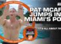 PAT MCAFEE’S EPIC GAMEDAY PICK 😮 JUMPING INTO A POOL?! 😭😂 | College GameDay