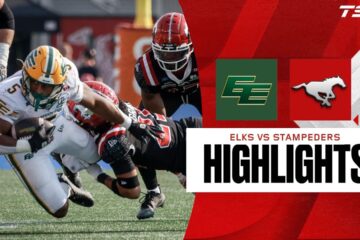 CFL Week 13: Edmonton Elks vs. Calgary Stampeders | FULL HIGHLIGHTS
