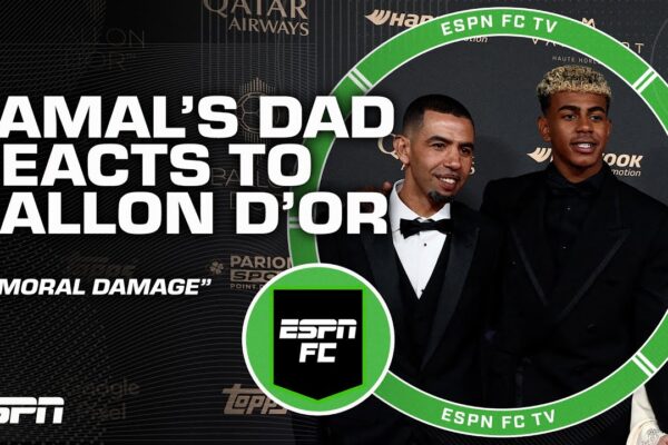 Lamine Yamal’s dad SPEAKS OUT on his son not winning the Ballon d’Or 👀 | ESPN FC