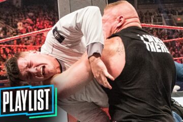 Brock Lesnar attacks innocent bystanders: WWE Playlist Brock Lesnar attacks innocent bystanders: WWE Playlist