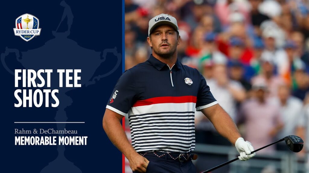 First Tee Shots | Rahm & DeChambeau’s Drives | 2025 Ryder Cup First Tee Shots | Rahm & DeChambeau’s Drives | 2025 Ryder Cup
