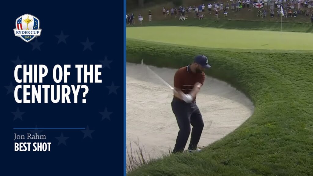 Jon Rahm’s Insane Chip-In! | 2025 Ryder Cup Jon Rahm’s Insane Chip-In! | 2025 Ryder Cup