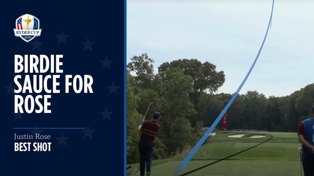 Rose Hits Back-to-Back Birdies! | 2025 Ryder Cup Rose Hits Back-to-Back Birdies! | 2025 Ryder Cup