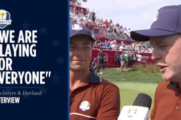MacIntyre & Hovland | Saturday Foursomes | 2025 Ryder Cup