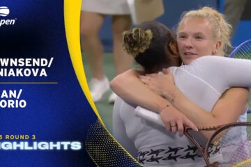 Townsend/Siniakova vs. Yuan/Osorio Highlights | 2025 US Open Round 3