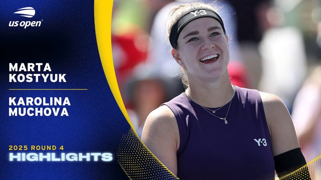 Marta Kostyuk vs. Karolina Muchova Highlights | 2025 US Open Round 4