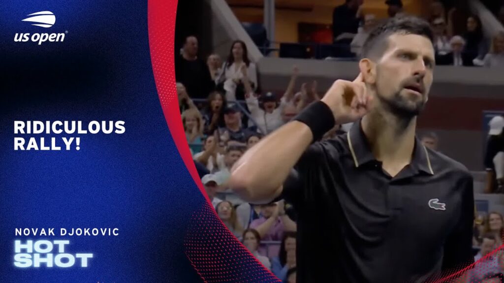 Novak Djokovic Wins Epic 25-Shot Point! | 2025 US Open Novak Djokovic Wins Epic 25-Shot Point! | 2025 US Open