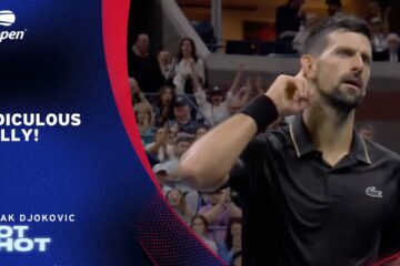 Novak Djokovic Wins Epic 25-Shot Point! | 2025 US Open