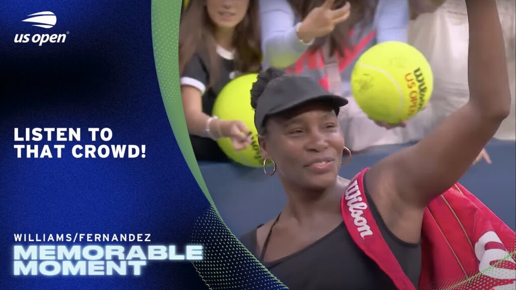 Venus Williams & Leylah Fernandez Walk Off the Court | 2025 US Open Venus Williams & Leylah Fernandez Walk Off the Court | 2025 US Open