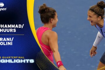 Muhammad/Schuurs vs. Errani/Paolini Highlights | 2025 US Open Quarterfinal