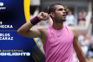 Jiri Lehecka vs. Carlos Alcaraz Highlights | 2025 US Open Quarterfinal