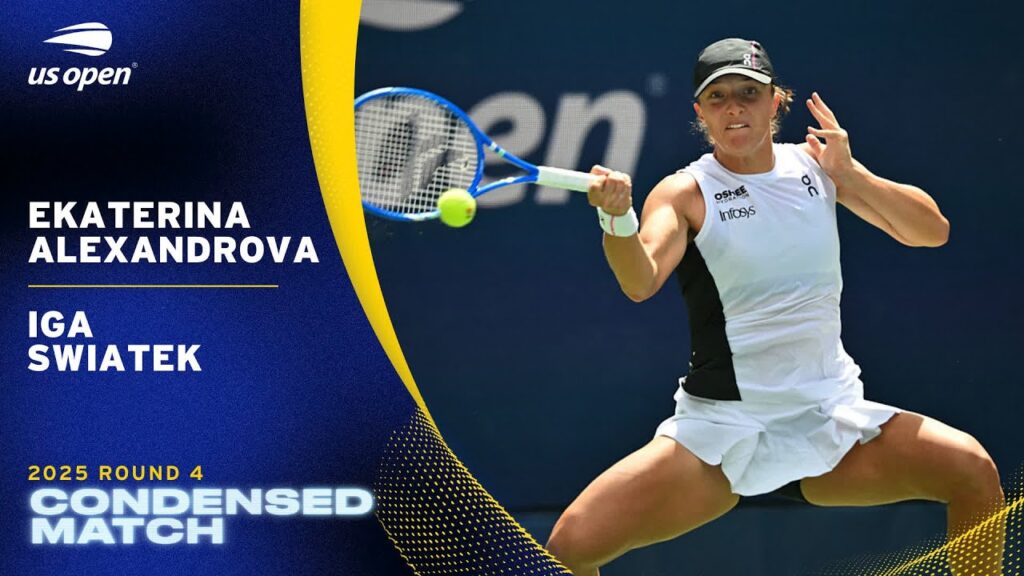 Ekaterina Alexandrova vs. Iga Swiatek Condensed Match | 2025 US Open Round 4 Ekaterina Alexandrova vs. Iga Swiatek Condensed Match | 2025 US Open Round 4