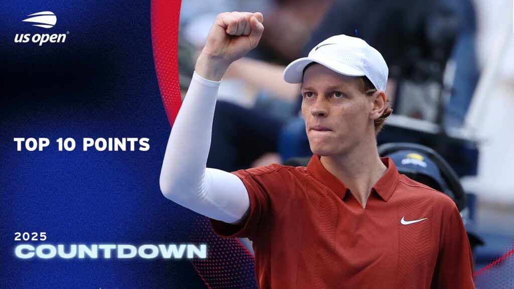 Top 10 Points of the Tournament | Singles | 2025 US Open Top 10 Points of the Tournament | Singles | 2025 US Open