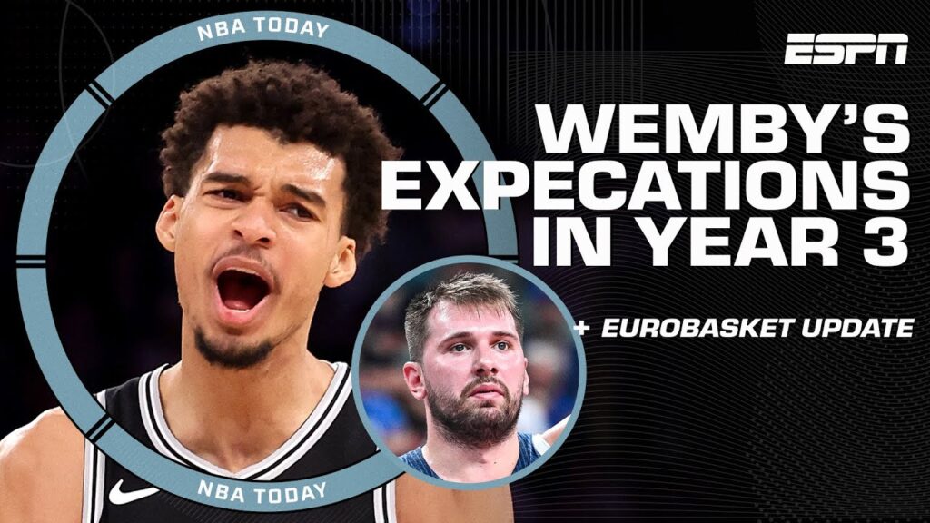 Victor Wembanyama’s EXPECTATIONS heading into year 3 + FIBA EuroBasket STANDOUTS 🏀 | NBA Today