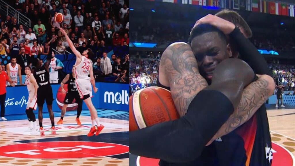 Dennis Schroder CLUTCH bucket wins Gold Medal for Germany vs Turkey at EuroBasket