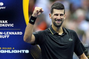 Novak Djokovic vs. Jan-Lennard Struff Highlights | 2025 US Open Round 4