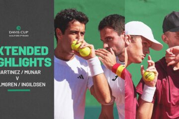 Jaume Munar/Pedro Martinez vs. August Holmgren/Johannes Ingildsen – Extended Match Highlights