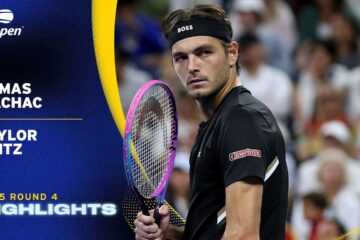 Tomas Machac vs. Taylor Fritz Highlights | 2025 US Open Round 4