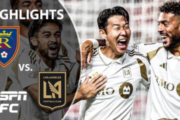 SON HEUNG-MIN HAT TRICK 🧢 Real Salt Lake vs. LAFC | MLS Highlights