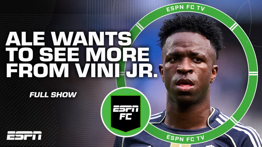 Vini Jr. ‘BETTER GET GOING!’ 🗣️ Ale Moreno wants to see elevated play from the star