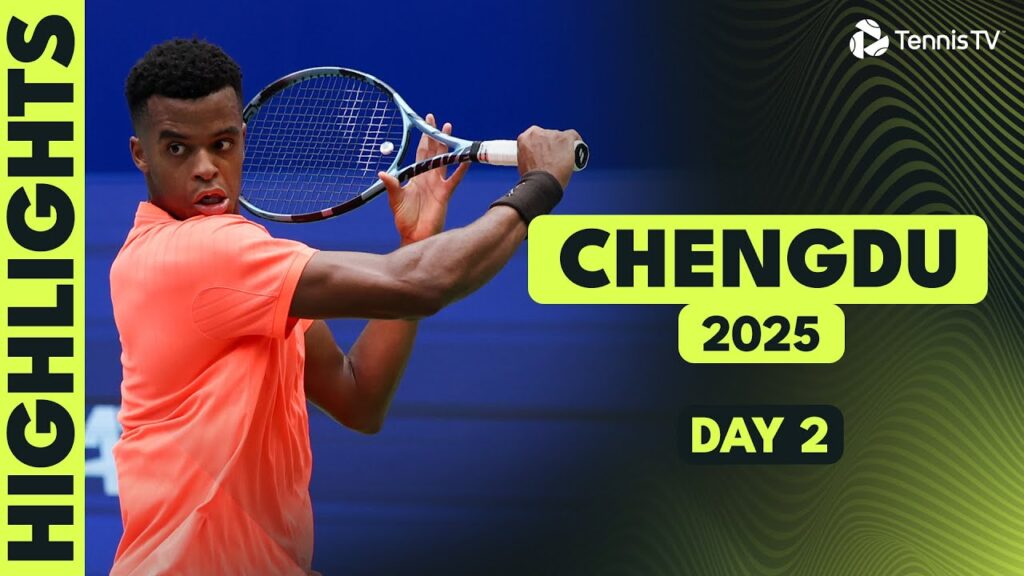 Monfils faces Shevchenko; Mpetshi Perricard battles Misolic | Chengdu 2025 Day 2 Highlights