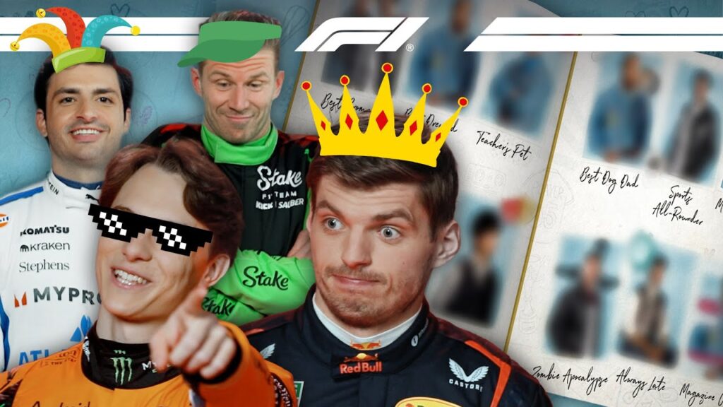 F1 Drivers Vote For The Best Bromance, Best Hair & More! | The 2025 F1 Yearbook