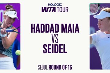 Beatriz Haddad Maia vs. Ella Seidel | 2025 Seoul Round of 16 | WTA Match Highlights