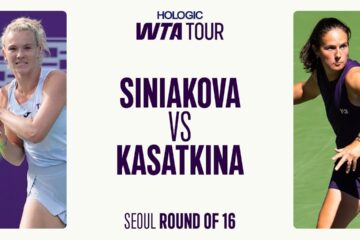 Katerina Siniakova vs. Daria Kasatkina | 2025 Seoul Round of 16 | WTA Match Highlights