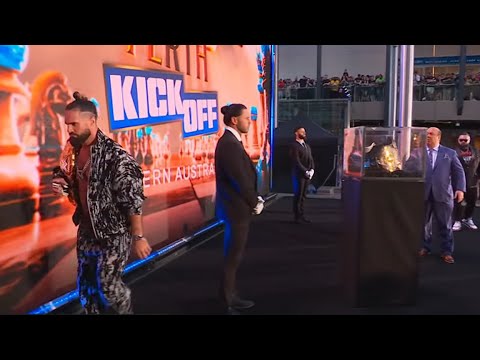 Seth Rollins WALKS OUT ahead of huge Cody Rhodes showdown: Crown Jewel 2025 Kickoff, Oct. 10, 2025