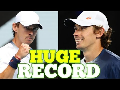 Alex de Minaur set a huge tennis record for 2025.