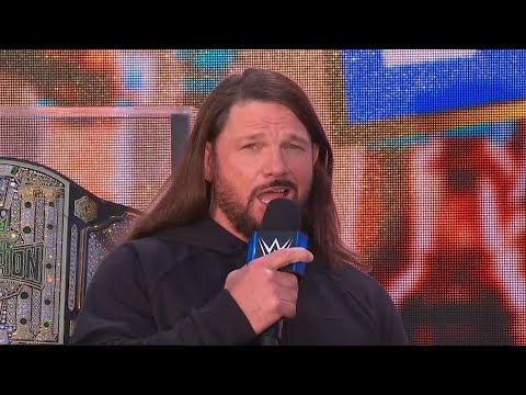 AJ Styles confirms retirement in 2026 ahead of Crown Jewel: Crown Jewel 2025 Kickoff, Oct. 10, 2025