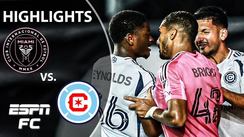 GOALS GALORE ⚽️ Inter Miami vs. Chicago Fire FC | MLS Highlights