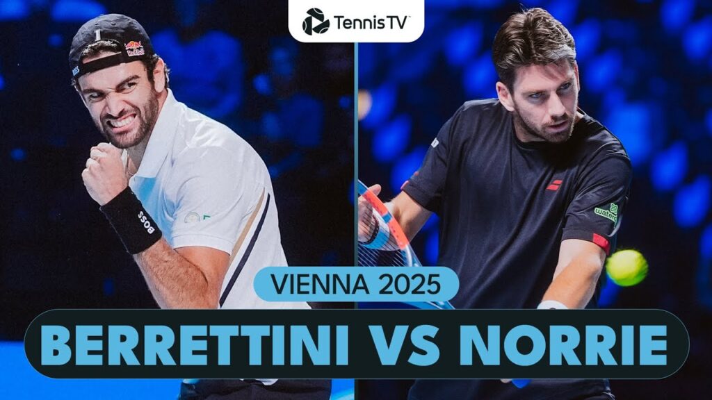 Matteo Berrettini vs Cameron Norrie 3-Hour Thriller! | Vienna 2025 Highlights