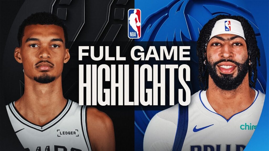 SPURS at MAVERICKS | FULL GAME HIGHLIGHTS | October 22, 2025