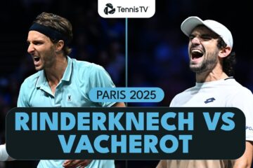 The Arthur Rinderknech vs Valentin Vacherot Cousins Rematch! | Paris 2025 Highlights