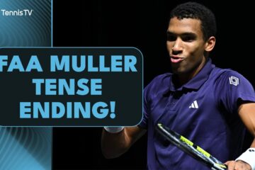 Tense Third Set Tiebreak In Auger-Aliassime vs Muller! | Paris 2025